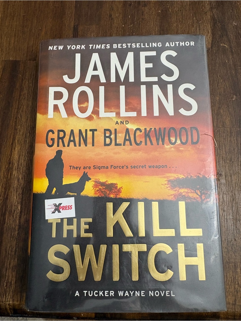 Hardback book. The kill switch